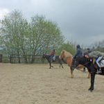 Die neue Woche beginnt mit... reiten :-)