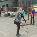 Gehört zum Reiten und der Pferdearbeit dazu.