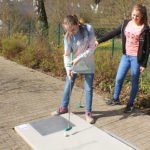 Zur Abwechslung geht's auf den Golfplatz.