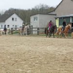 Ganz entspannt werden die Runden gedreht.