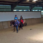 ... und wieder ab auf's Pferd! :-)