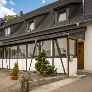 Auf Hof-Silberberg beginnt der Tag in dem schönen Frühstückraum.