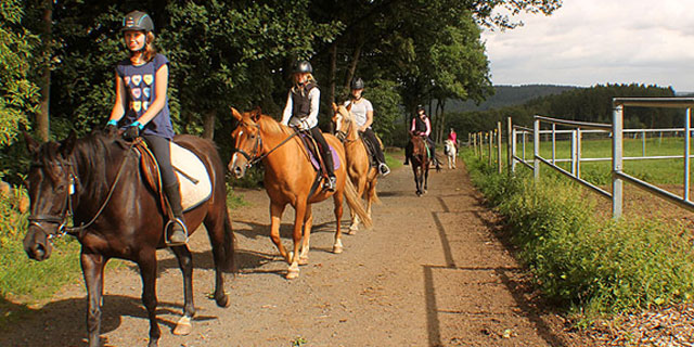 Reitschule Hof-Silberberg wieder geöffnet